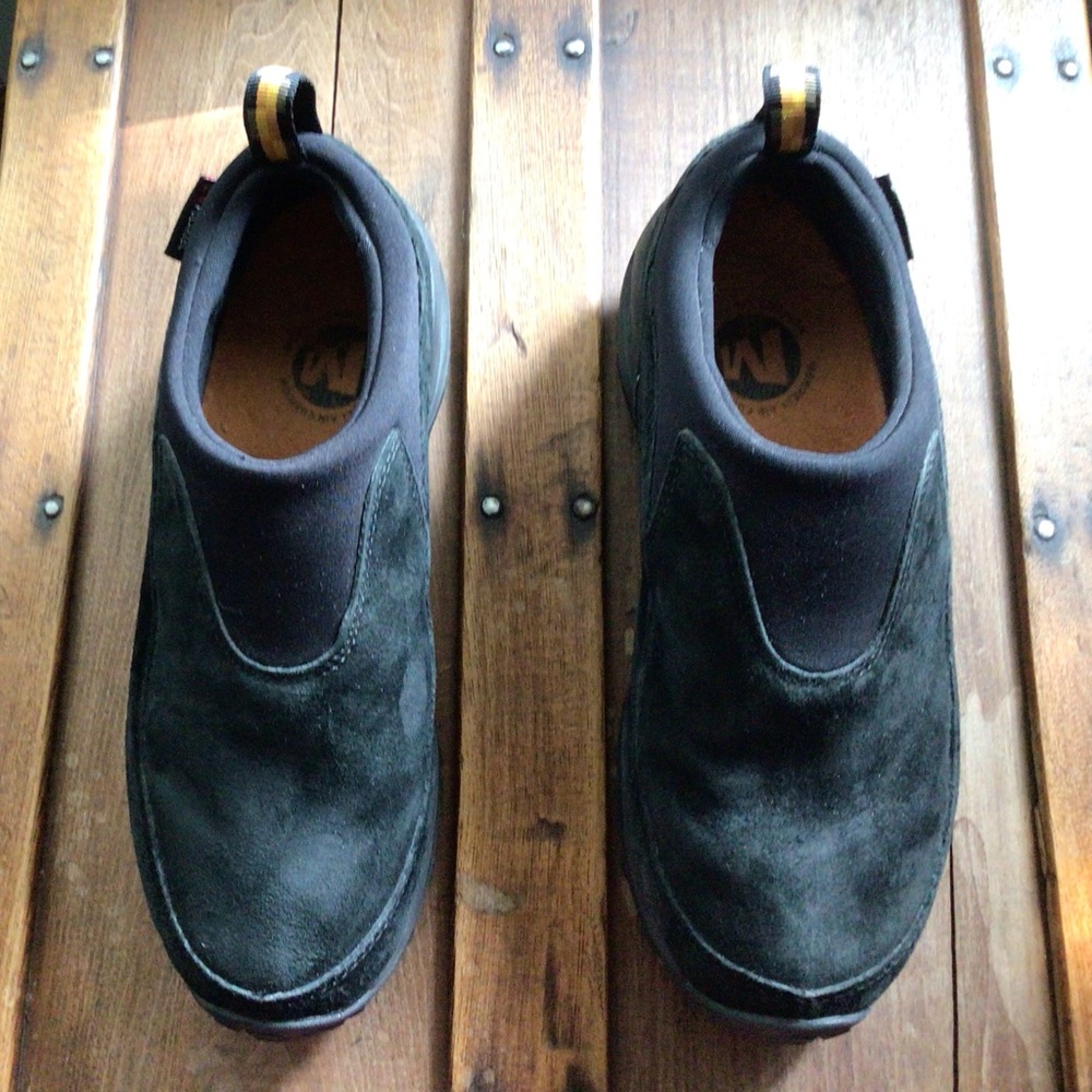 Merrell Women’s Black Suede Mocs